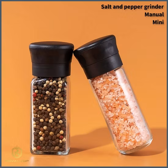 Chilli Grinding Machine Pulver Mischer Salt and Pepper Grinder Set