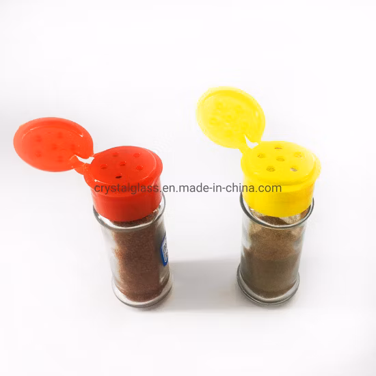 180 ml vente chaude bouchon en plastique salière poivrière