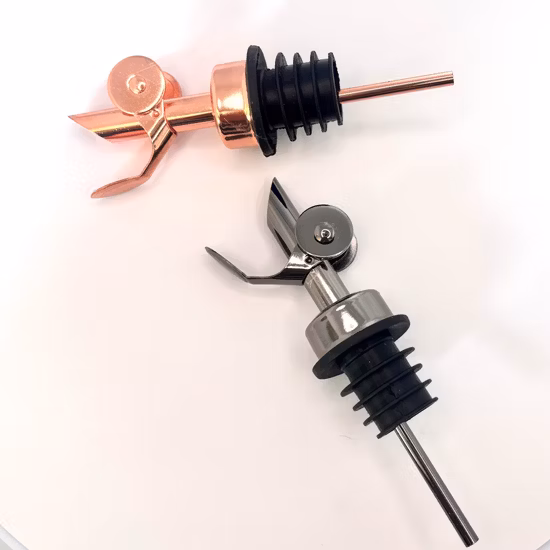 Bouteille d'huile en acier inoxydable Distributeur de vinaigre d'huile en acier inoxydable 304